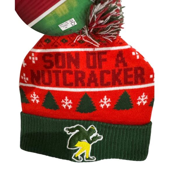 ELF "Son of a Nutcracker" Beanie NWT Unisex OS Fits Ages 14 & Up - Picture 2 of 6